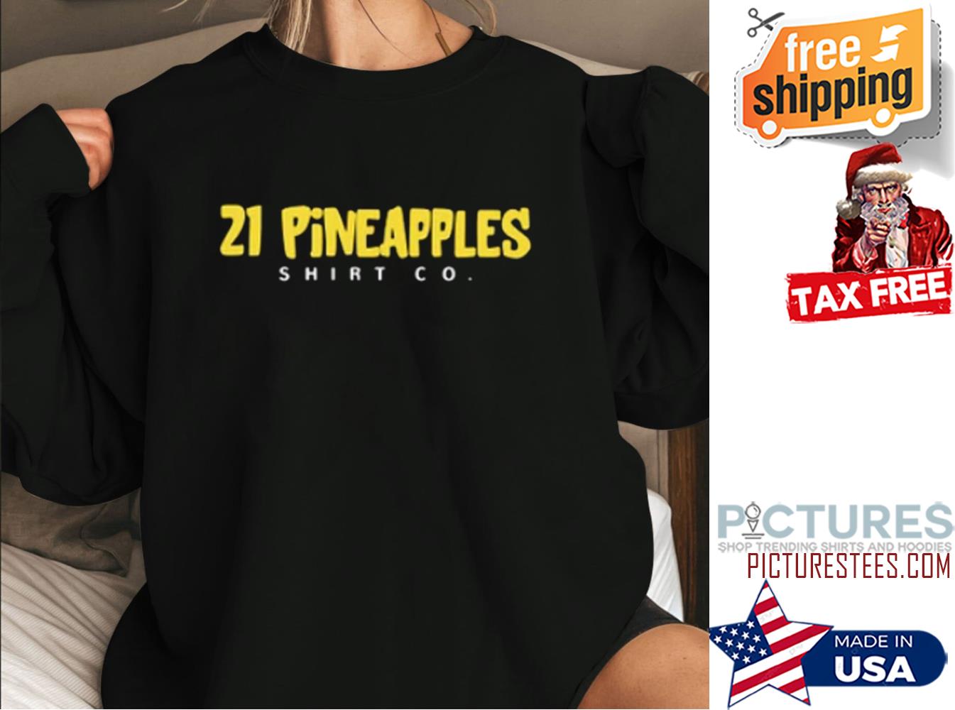Unisex 21 Pineapples Crewneck Sweatshirt