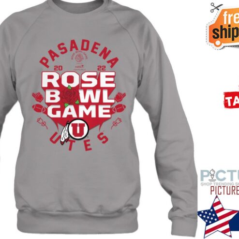 Utah Utes 2022 Pasadena Rose Bowl Game Whistle Shirt