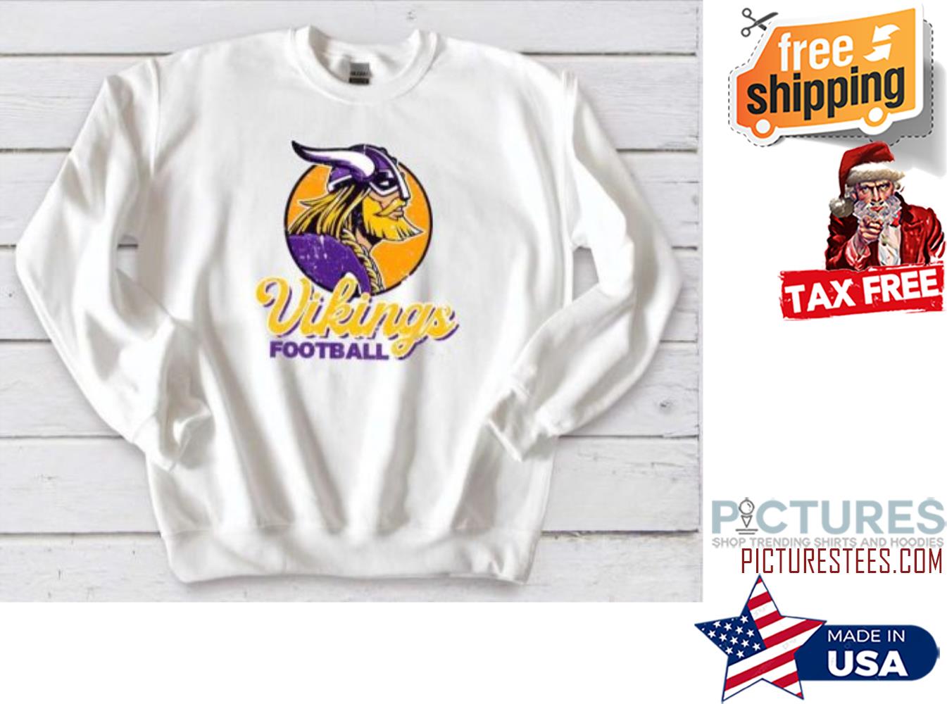 Shop Retro Vikings Shirt 