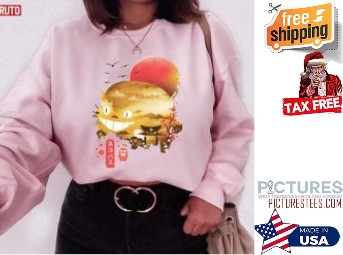 Vintage Catbus My Neighbor Totoro Japanese Style Sweatshirt