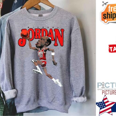 Vintage Michael Jordan Caricature Shirt