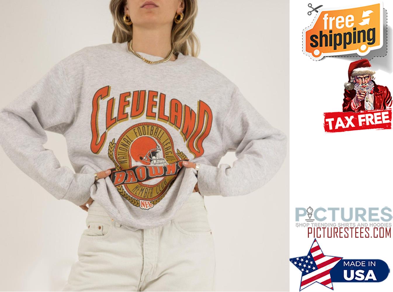 FREE shipping Vintage NFL Cleveland Browns Shirt, Unisex tee, hoodie,  sweater, v-neck and tank top