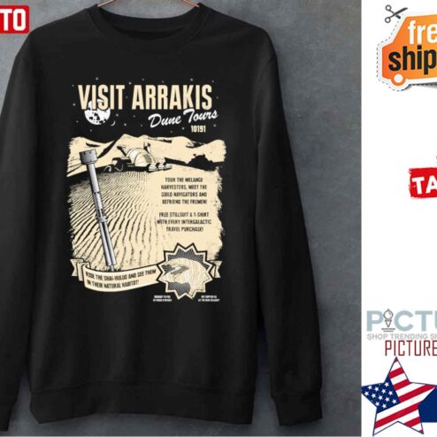 Visit Arrakis Dune Shirt