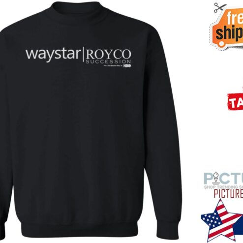 Waystar Royco Merch Hbo Shop Succession Waystar Royco Crewneck Shirt
