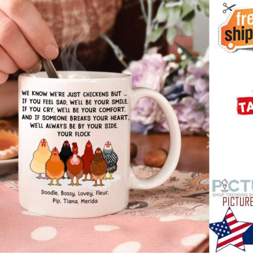We ll Always Be By Your Side Chickens Personalized Mug
