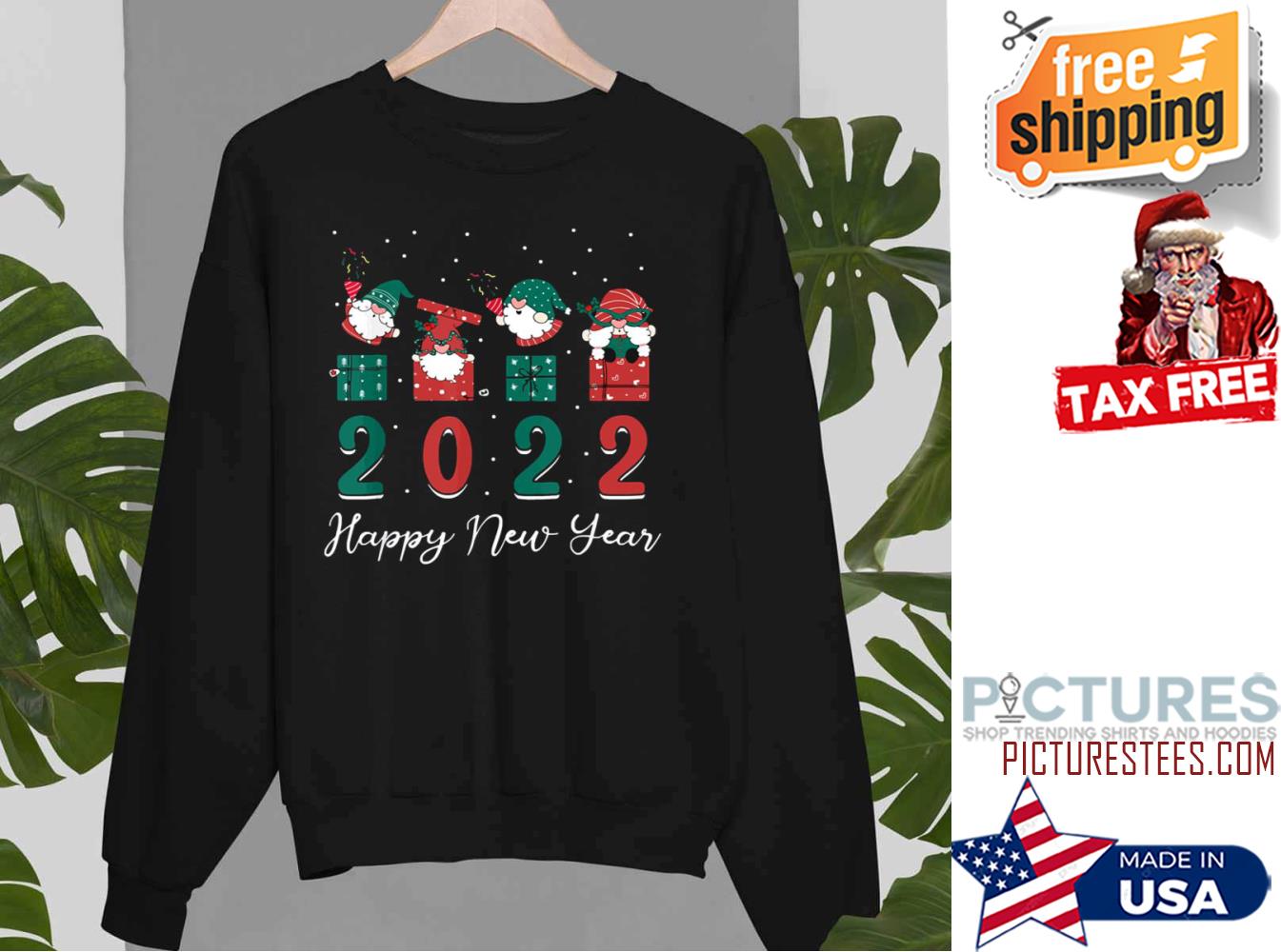 We Wish You Happy Christmas And Happy New Year Gifts Sweatshirt