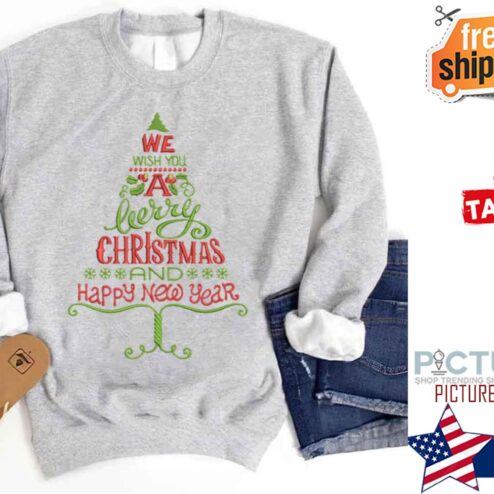 We Wish You Merry Christmas And Happy New Year 2022 Shirt