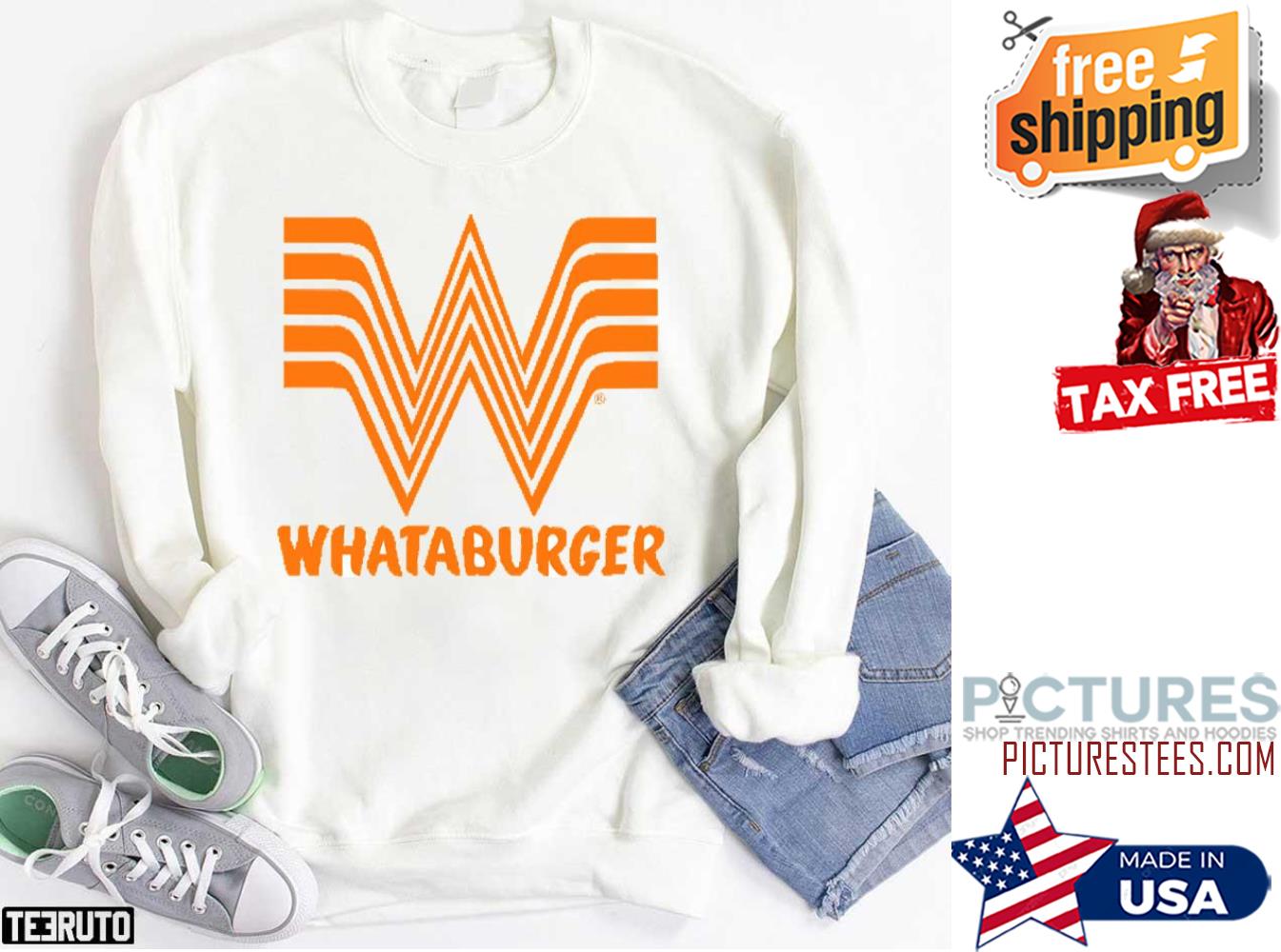 FREE shipping Whataburger Sticker Shirt, Unisex tee, hoodie, sweater,  v-neck and tank top