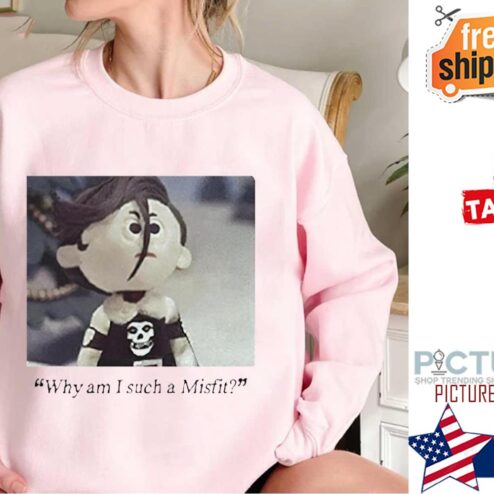Why Am I Such A Misfit Goth Hermie Rudolph Shirt