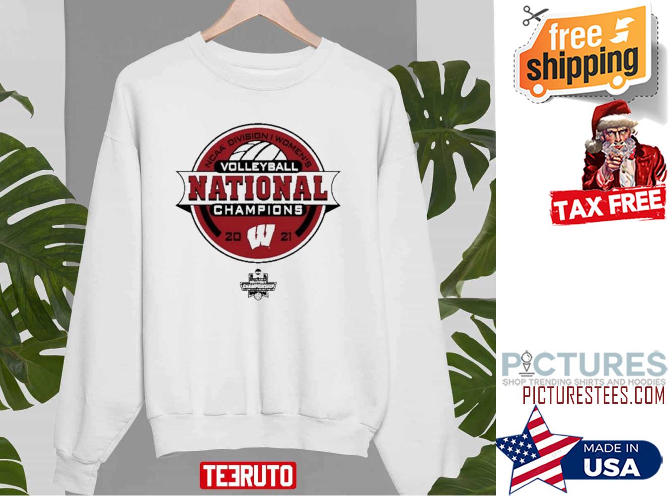 Wisconsin sales volleyball sweatshirt