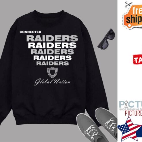 Womens Raiders Global Nation Shirt