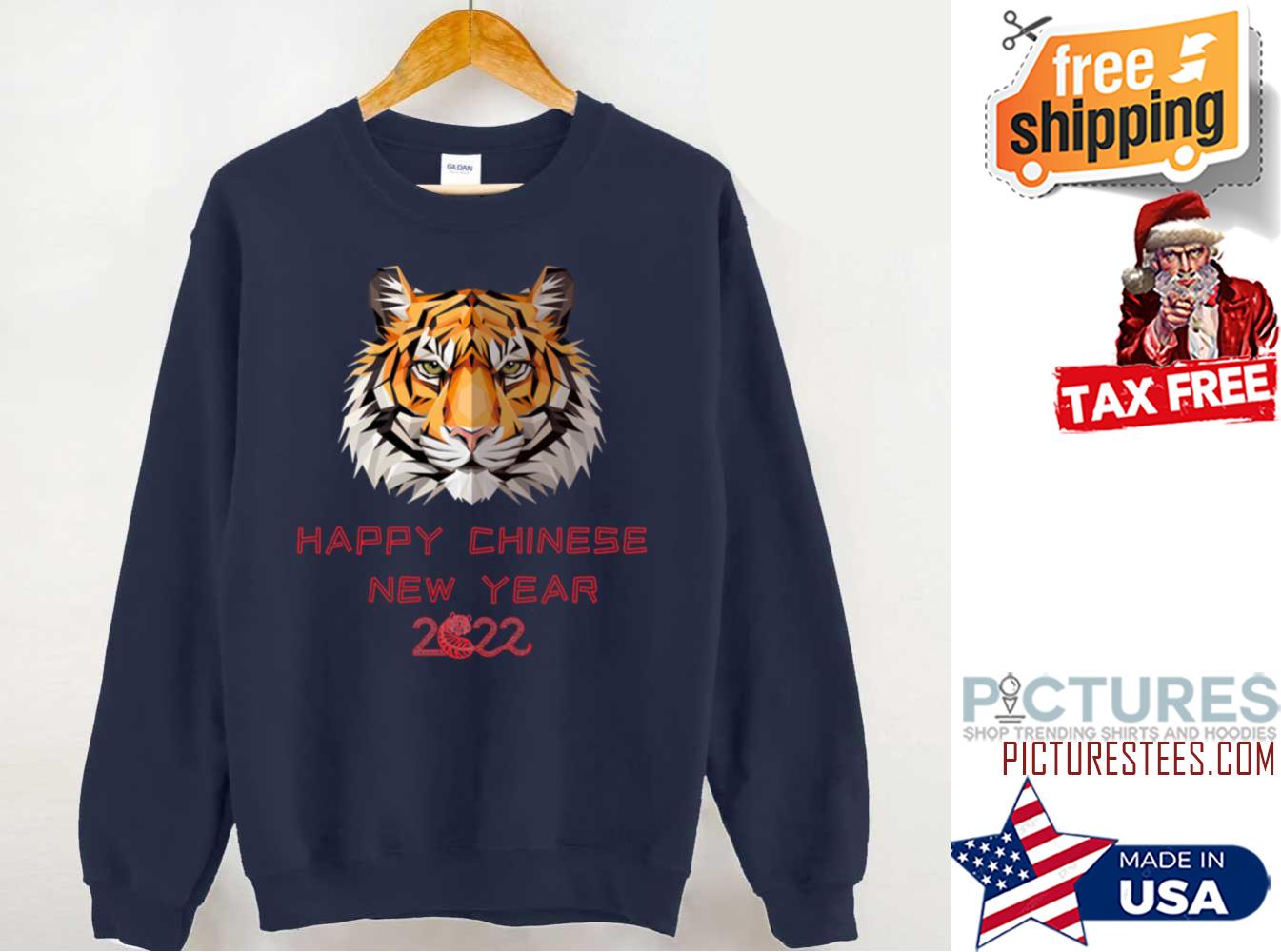 FREE shipping Year Of The Tiger Happy 2022 Shirt, Unisex tee, hoodie,  sweater, v-neck and tank top