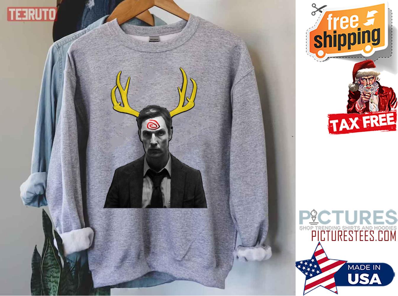 Yellow King Matthew Mcconaughey Sweatshirt