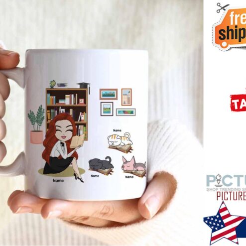 Yes I Really Do Need All These Cats And Books Mug