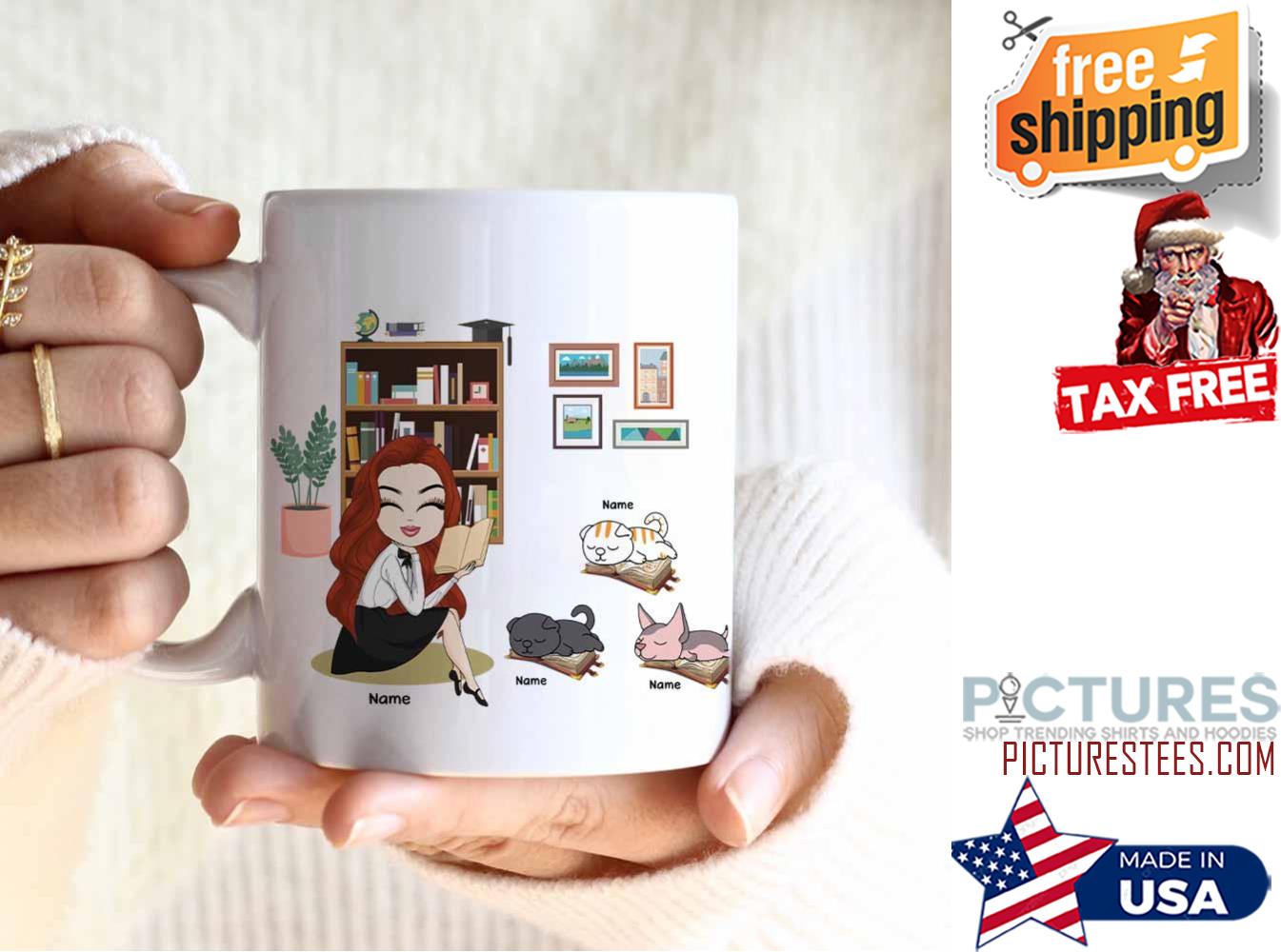 Yes I Really Do Need All These Cats And Books Mug