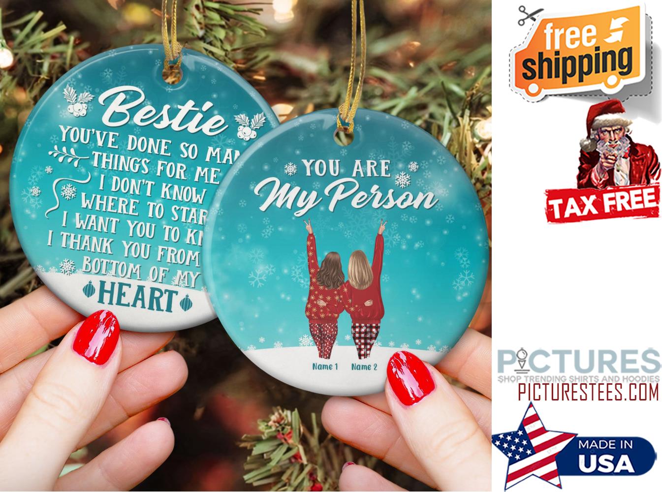 🚛Free Delivery: 📣SaleOff 20% You Are My Person Personalized Two Sided ...