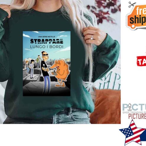 Zerocalcare Strappare Lungo I Bordi Tear Shirt