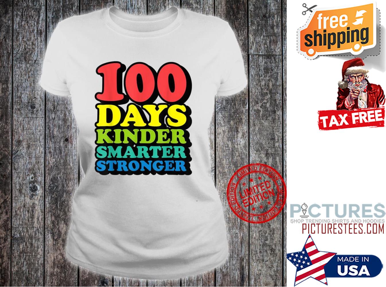 100 days kinder smarter stronger shirt
