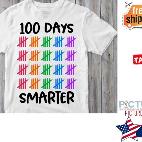 100 Days of school Smarter shirt