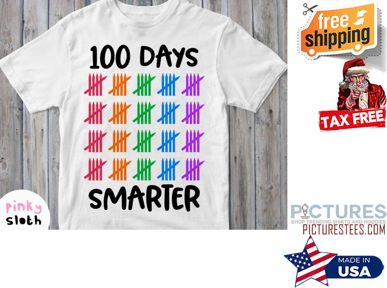 100 Days of school Smarter shirt
