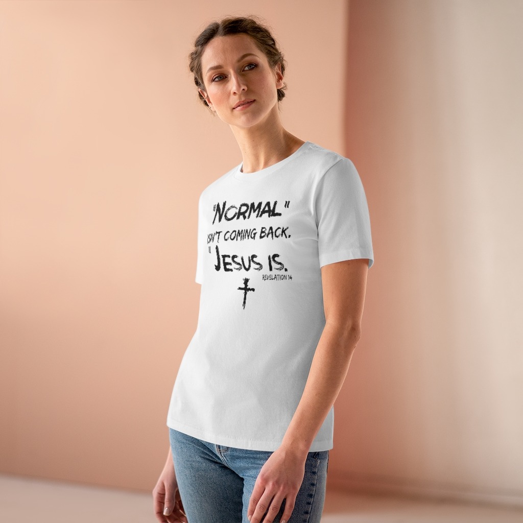 Normal isn't coming back Jesus is shirt 2 Picturestees Customized Gifts
