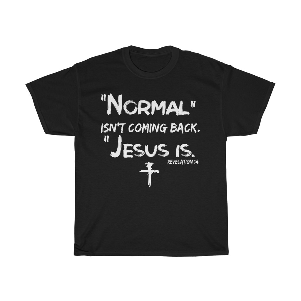 Normal isn't coming back Jesus is shirt 4 Picturestees Customized Gifts