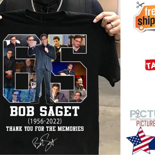 65th Bod Saget 1956 2022 thank you for the memories signature shirt