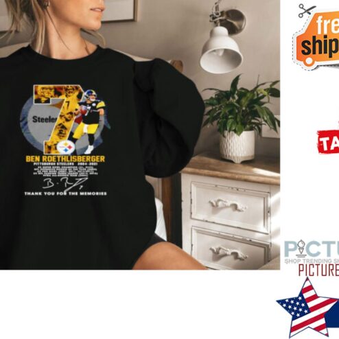 7 Ben Roethlisberger 2004-2021 Thank You For The Memories Shirt