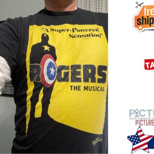 A super-powered sensation ROgers the musical shirt