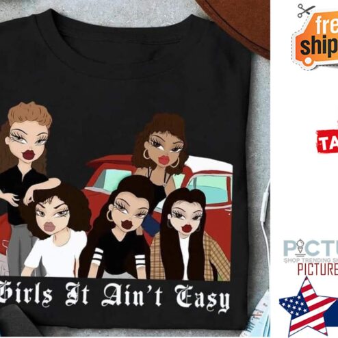 Afro girls it ain't easy shirt
