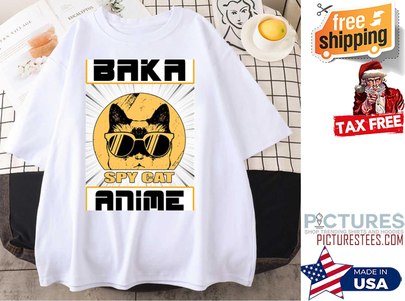 Baka Spy Cat Anime shirt