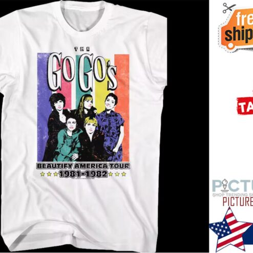 Beautify America Tour Go-Go's T-Shirt