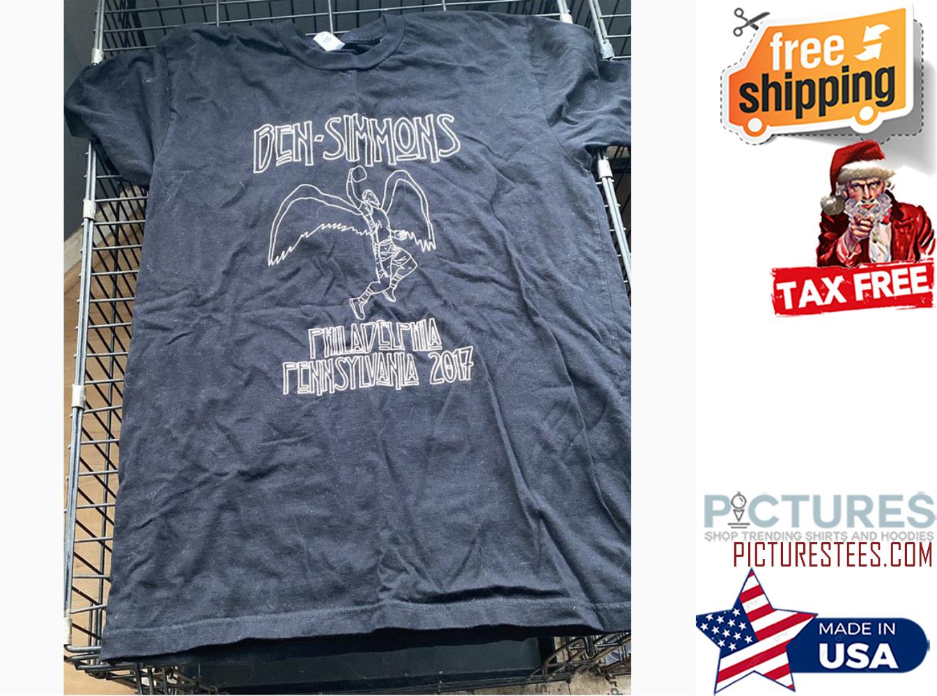 Ben simmons Philadelphia Pennsylvania 2017 shirt