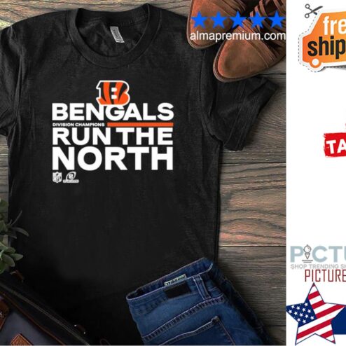 Bengals run the north division champions shirt