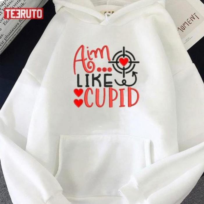 Aim Like Cupid Valentine's day hoodie