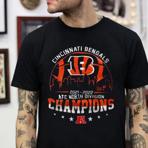 Cincinnati Bengals AFC North Division Champions Shirt