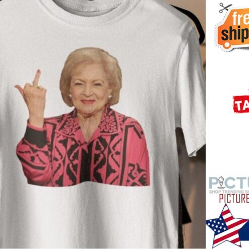 Betty White flipping bird The Golden Girls Shirt
