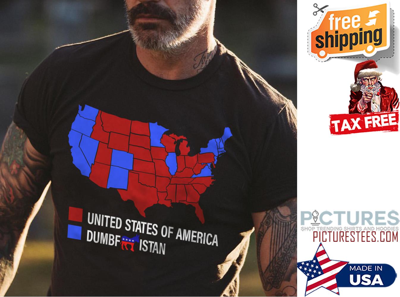 Biden United states of america dumbfistan shirt
