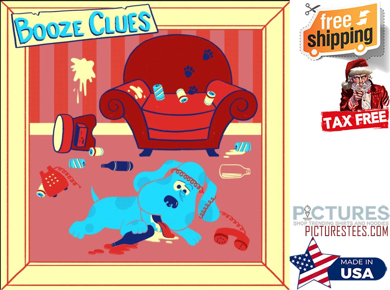Booze Clues t-shirt