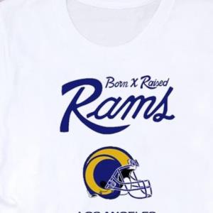 Born X Raised Cream Los Angeles Rams Classic T-Shirt - REVER LAVIE