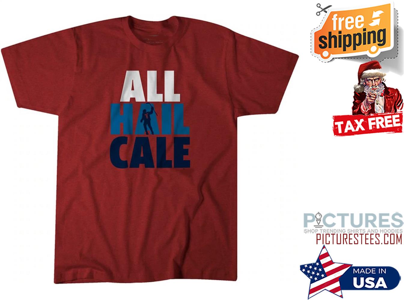 Cale Makar all hail cale shirt
