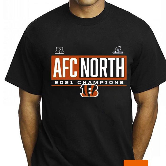 FREE shipping Cincinnati Bengals 2021 Afc North Division Champions Shirt,  Unisex tee, hoodie, sweater, v-neck and tank top