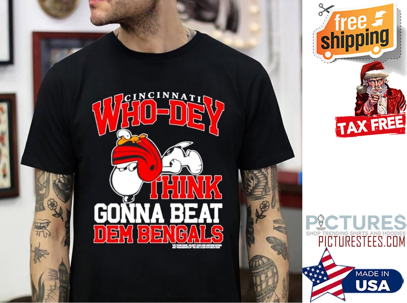 Cincinnati Bengals Who Dey Chase Burrow Mixon Signatures shirt