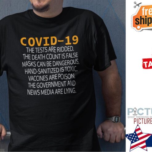 Covid 19 The Test Are Rigged Shirt