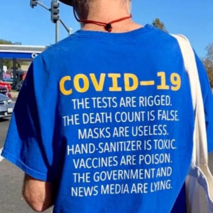 Covid-19 the tests are rigged the death count is false masks are useless shirt