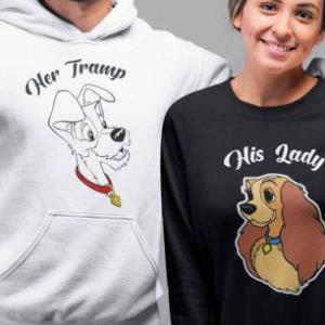 Lady and the tramp best sale couple shirts