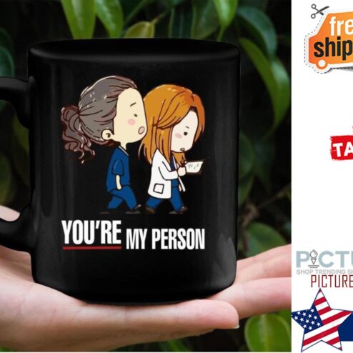 Doctor chibi you're my person mug