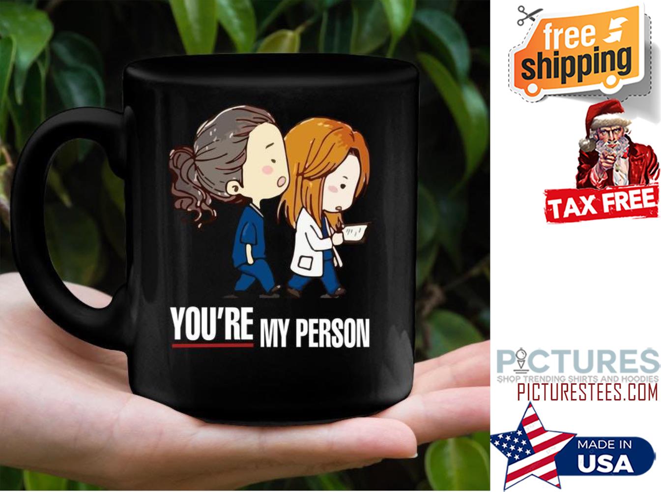 Doctor chibi you're my person mug