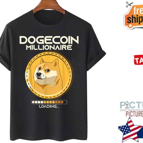 Dogecoin Millionaire Loading Funny shirt