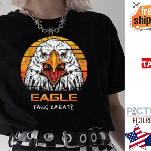 Eagle Fang Karate Retro Sunset Vintage shirt